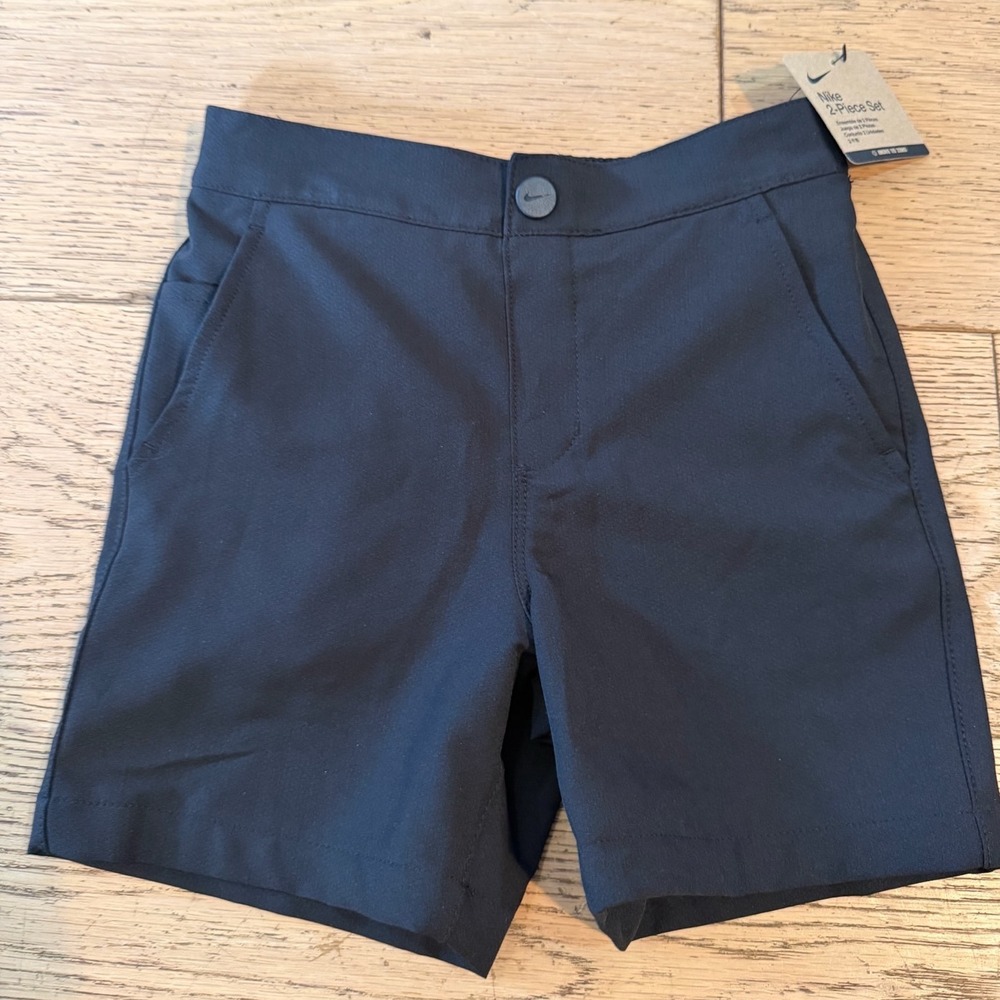 Nike Dri-FIT Athletic Shorts 3T Black New Stretch Performance (1835)